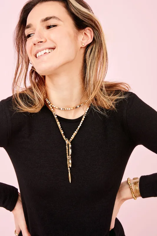 Zoe Lariat sold by Stella & Dot