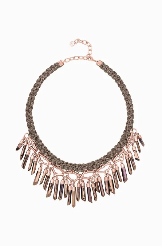 Bora Fringe Statement Necklace sold by Stella & Dot