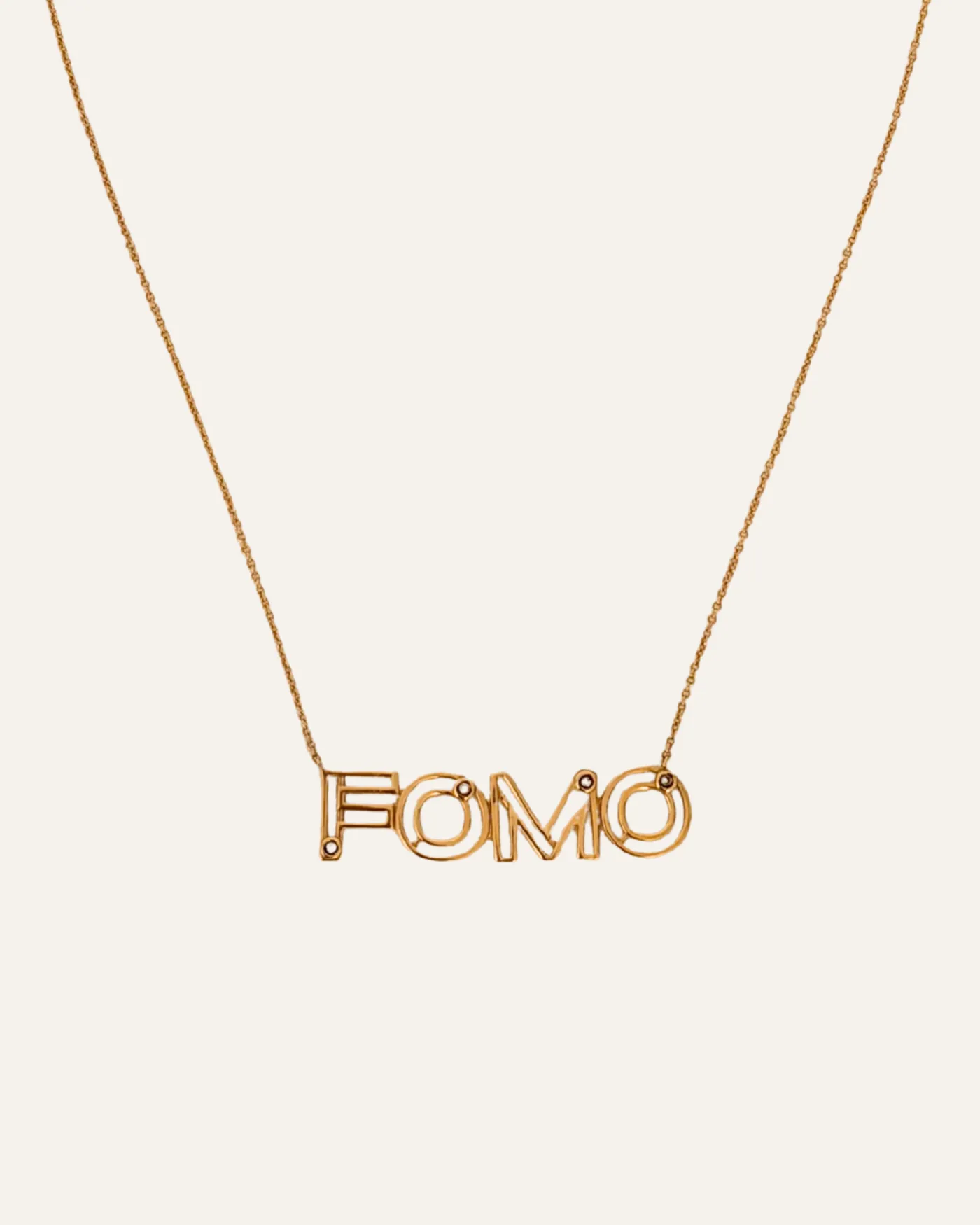 10kt Gold & Diamond FOMO Necklace sold by Stella & Dot