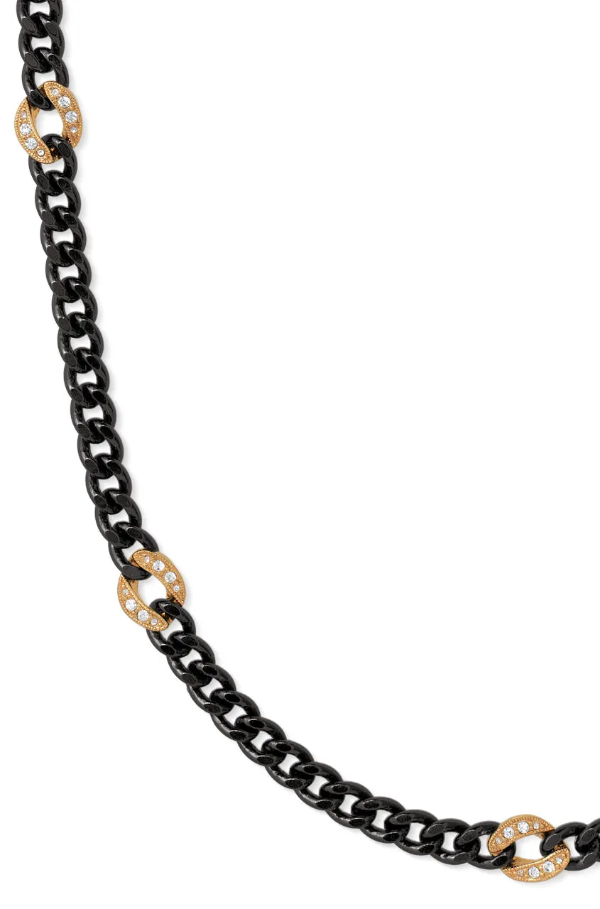 Hematite and Gold Pave Necklace sold by Stella & Dot product image thumbnail 2