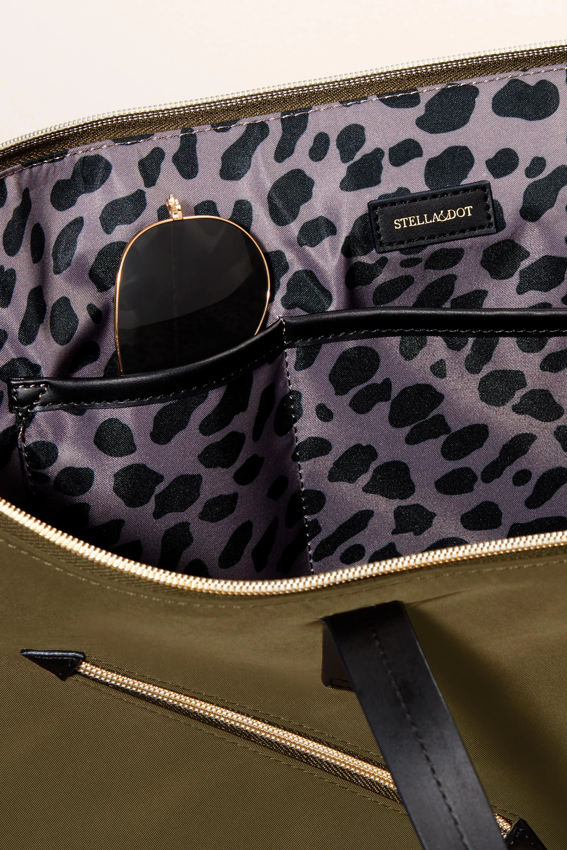 Lady Boss Bag| Olive sold by Stella & Dot product image thumbnail 2