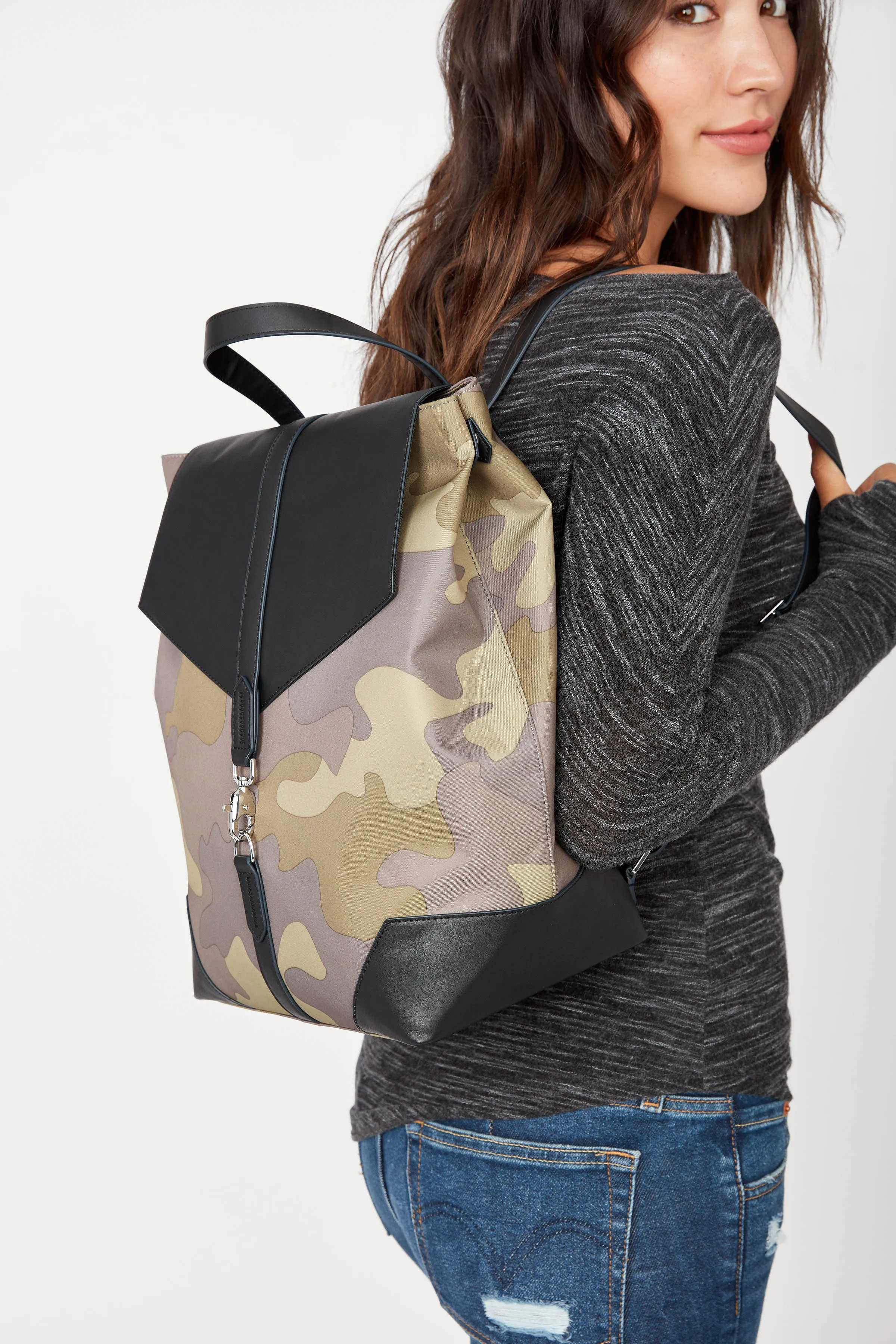 Ava Backpack | Camo sold by Stella & Dot product image thumbnail 2