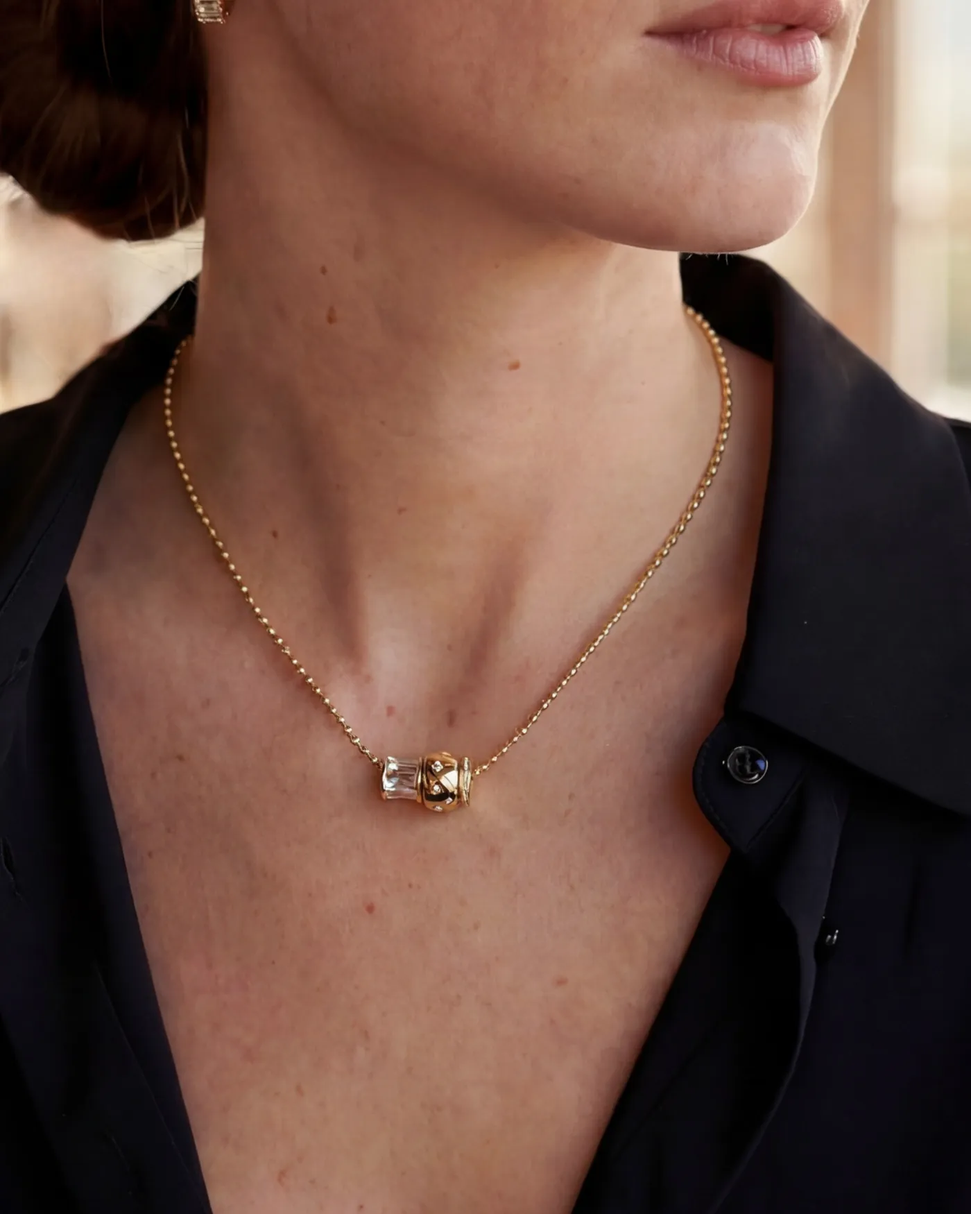 Delicate Rondelle Necklace sold by Stella & Dot product image thumbnail 4