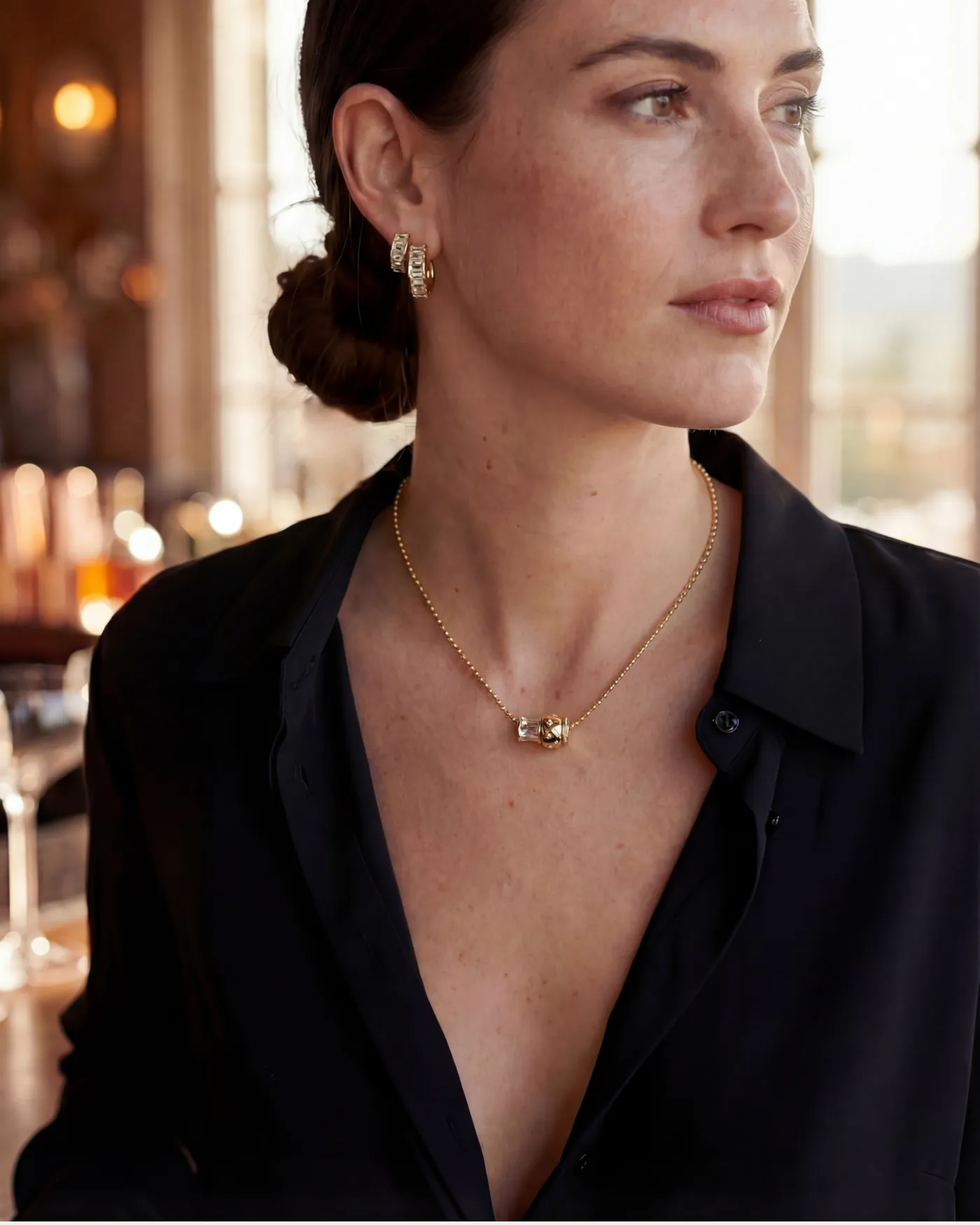 Delicate Rondelle Necklace sold by Stella & Dot product image thumbnail 3