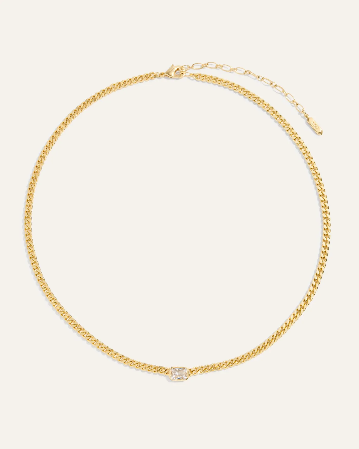 Small Bezel Station Necklace sold by Stella & Dot product image thumbnail 2