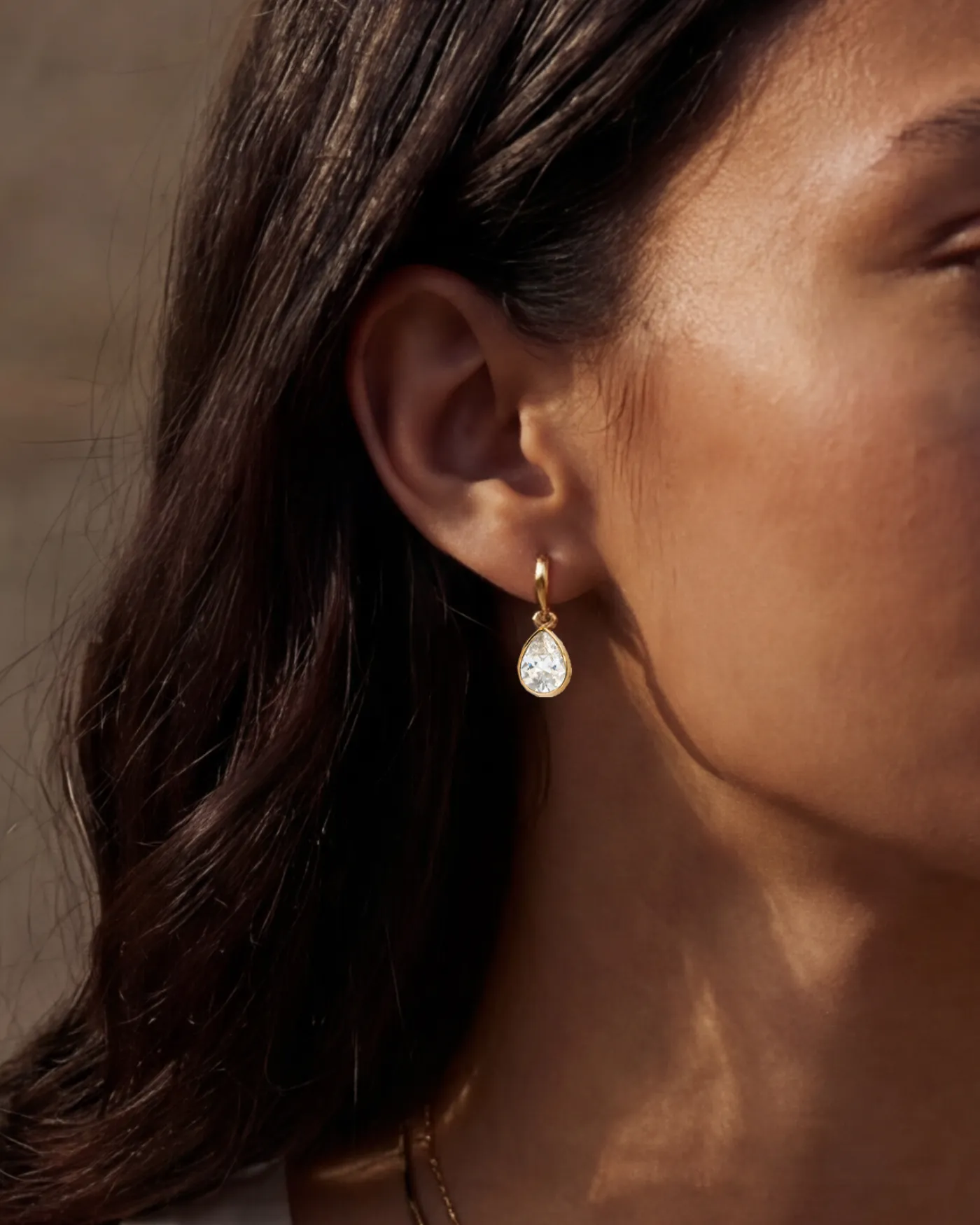 Elisa Reversible Huggie Hoop Earrings sold by Stella & Dot product image thumbnail 2