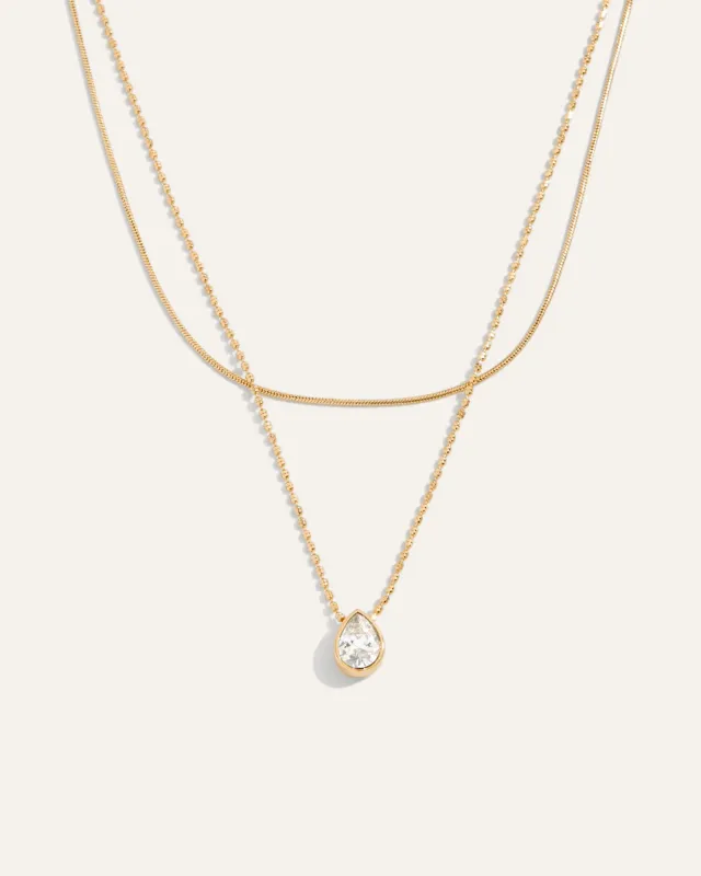 Elisa Pre-Layered Reversible Necklace made by Stella & Dot