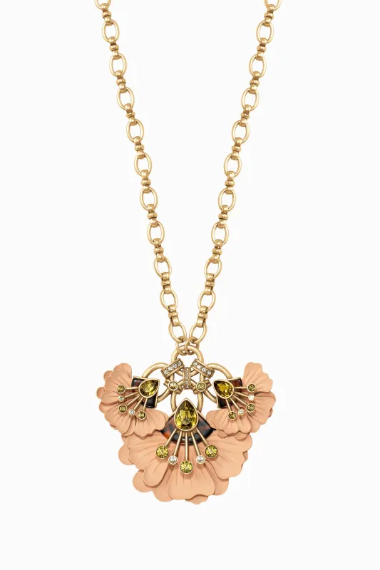 Rory Floral Statement Necklace made by Stella & Dot