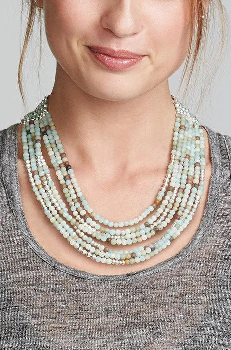 Cleopatra Stone Statement Necklace sold by Stella & Dot product image thumbnail 2