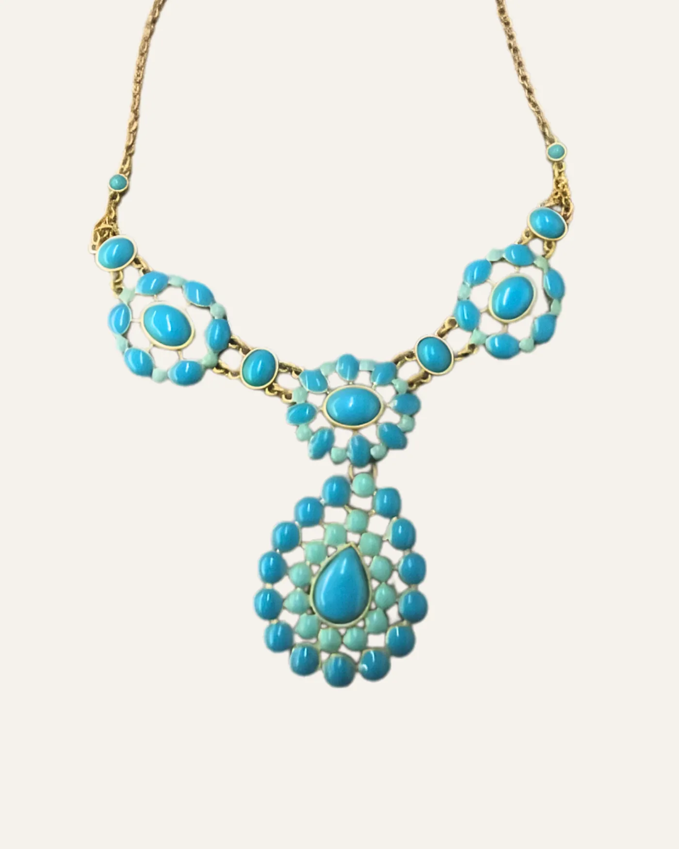 Charlize Turquoise Statement Necklace sold by Stella & Dot