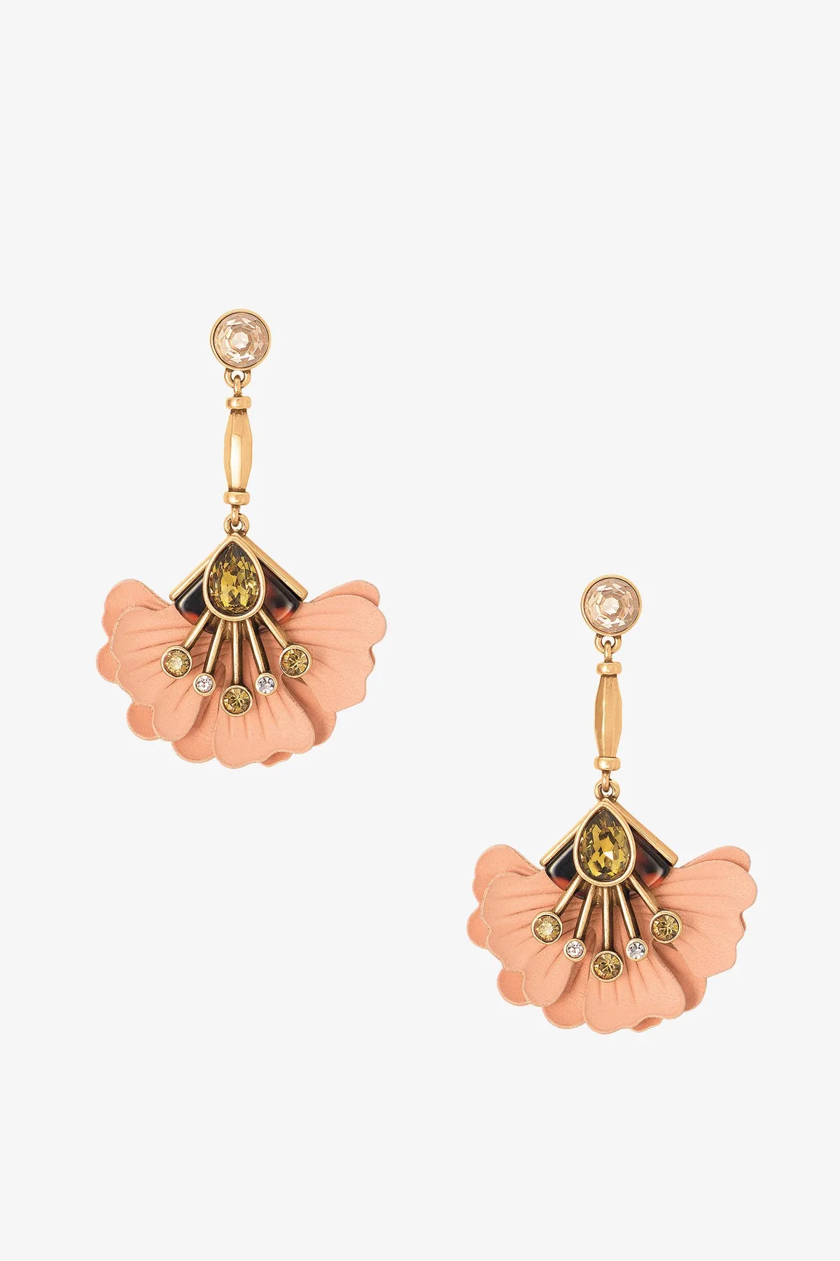 Rory Floral Drop Earrings sold by Stella & Dot