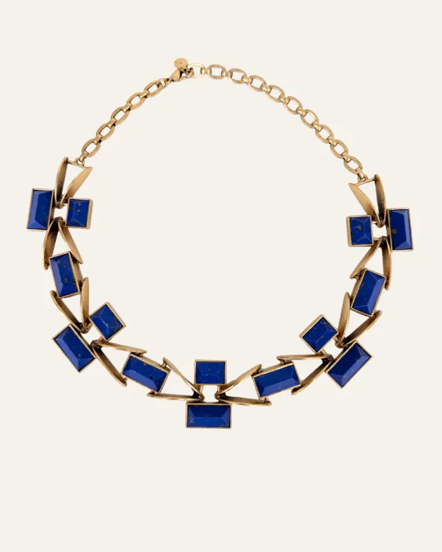 Never Released! Art Deco Stone Statement Collar made by Stella & Dot
