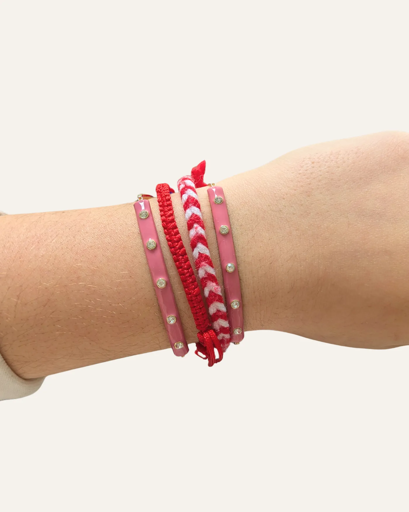 Enamel Slider Bracelet Pink sold by Stella & Dot product image thumbnail 2