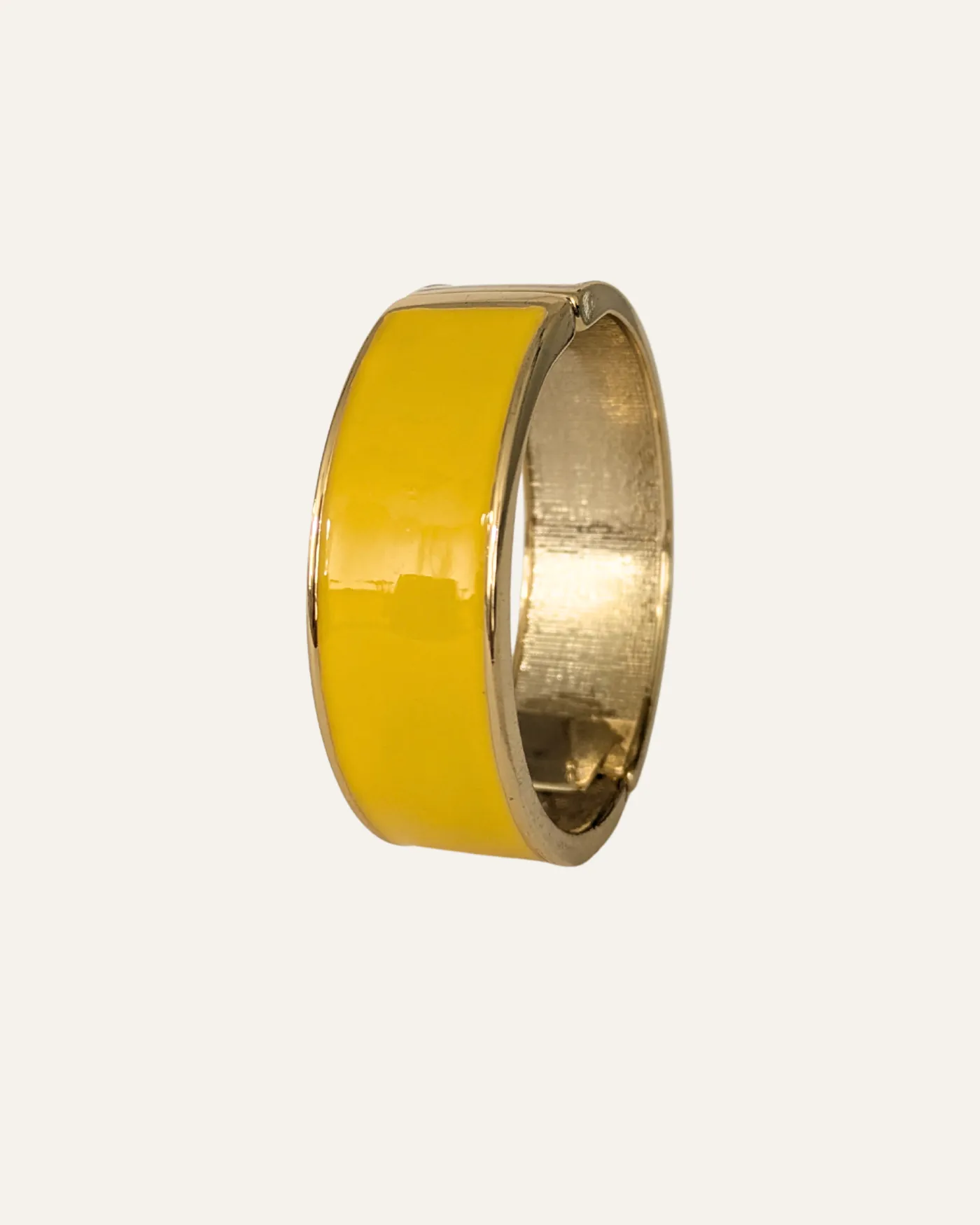 Yellow Enamel Statement Bangle sold by Stella & Dot