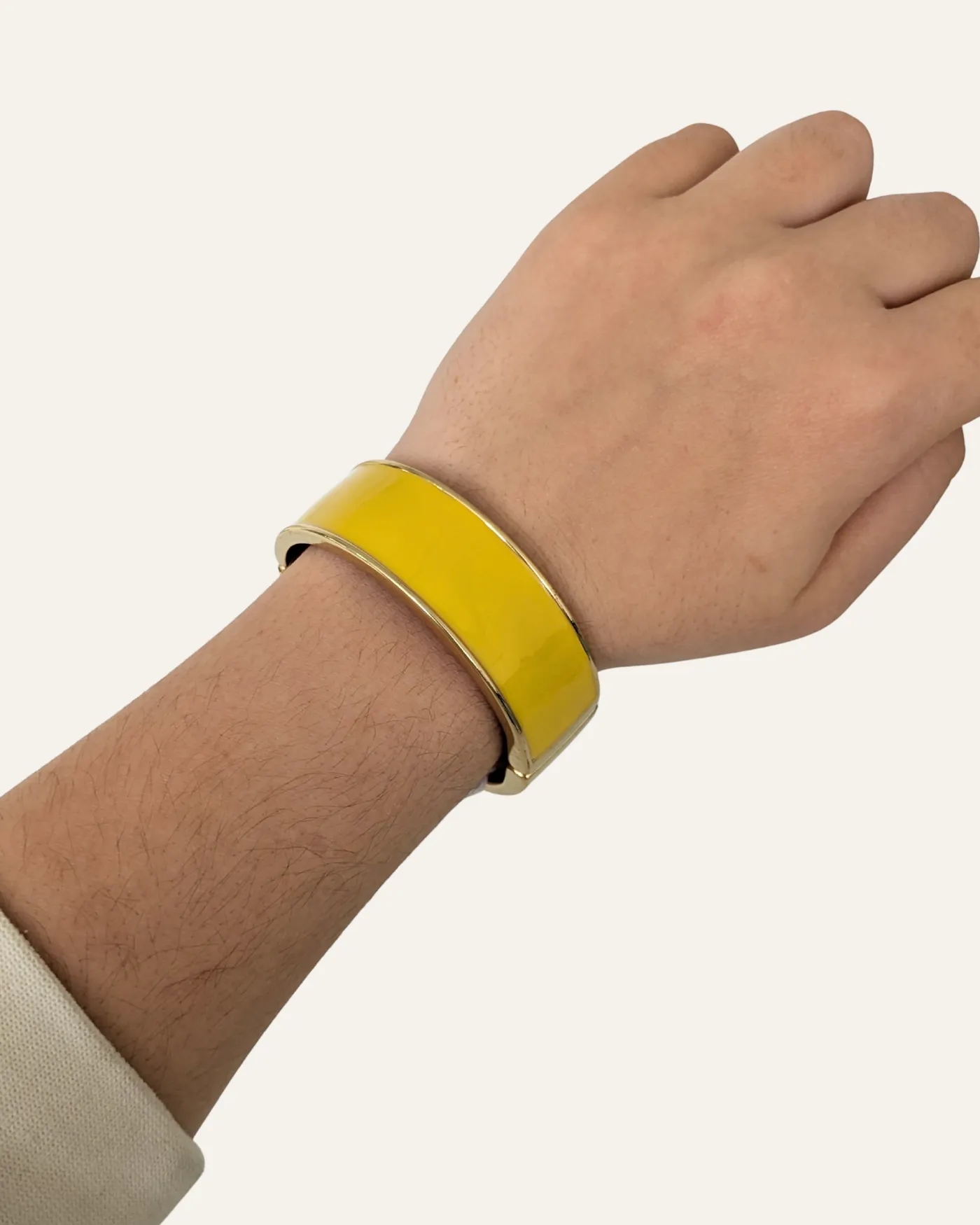 Yellow Enamel Statement Bangle sold by Stella & Dot product image thumbnail 2