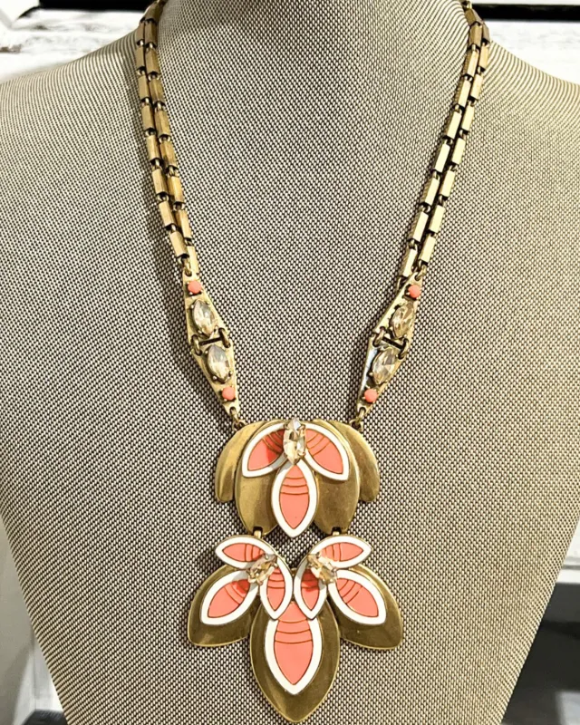 Hibiscus Statement Necklace made by Stella & Dot