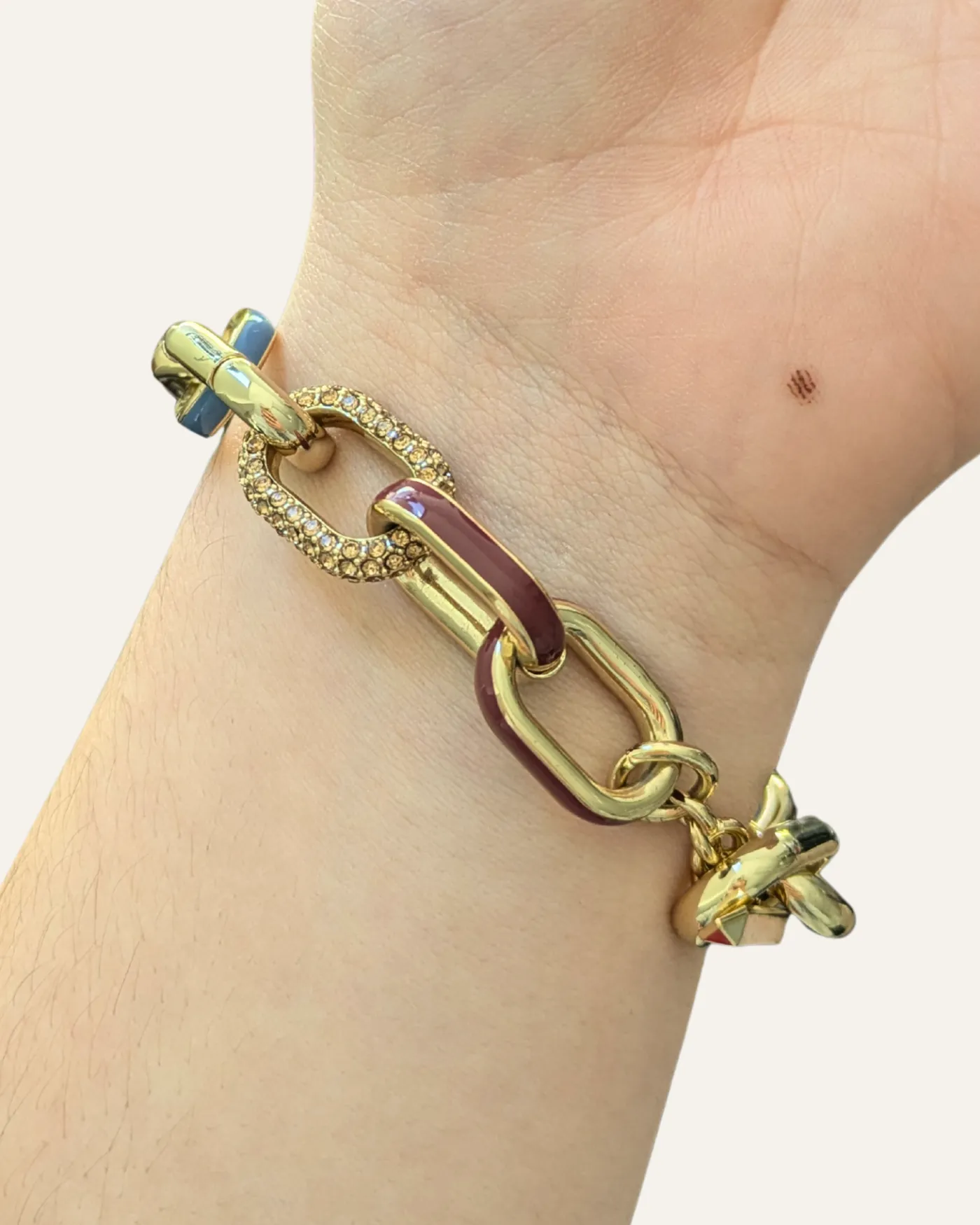 Pave Enamel Toggle Bracelet sold by Stella & Dot product image thumbnail 2