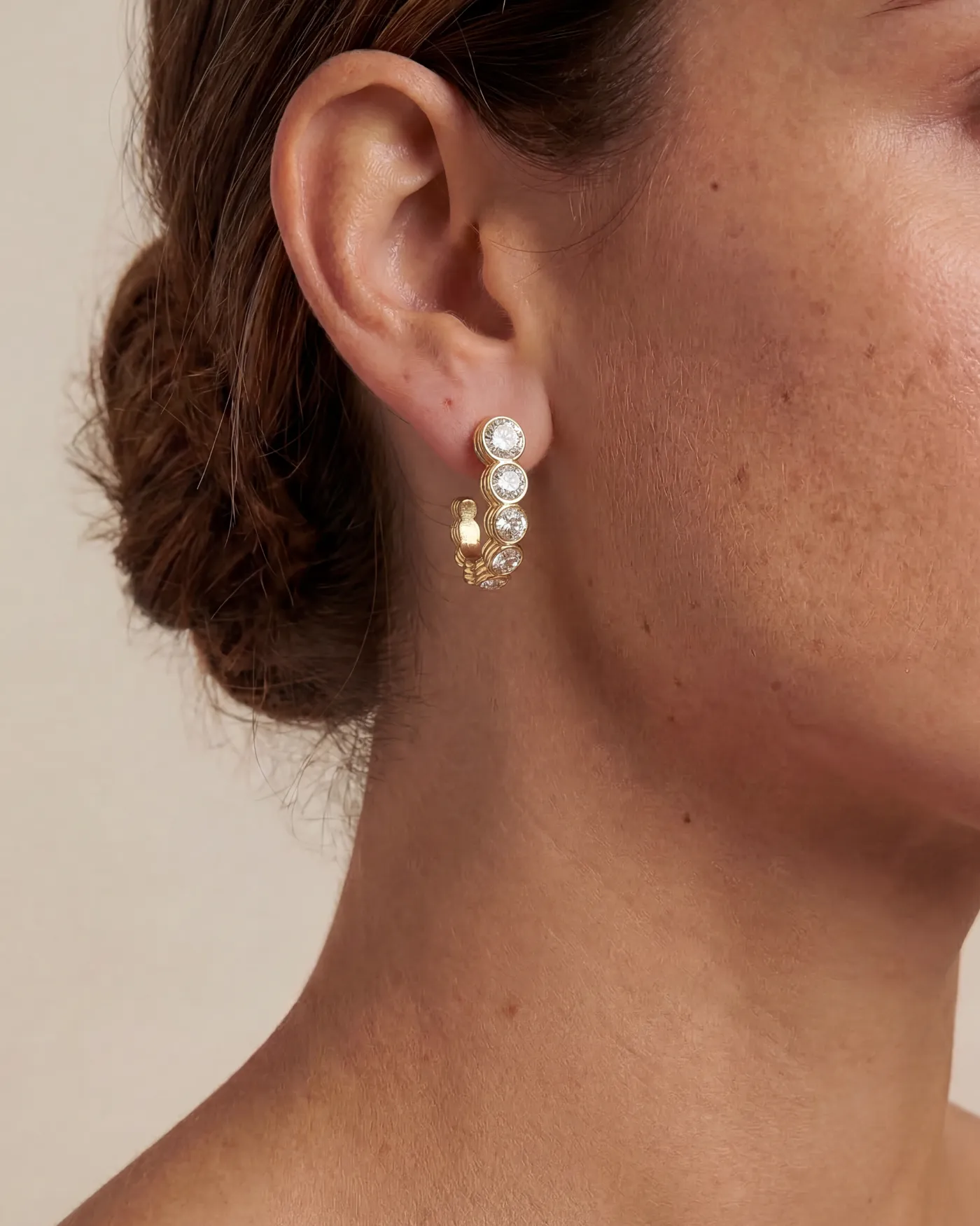 Ava Hoops | Diamond sold by Stella & Dot product image thumbnail 2