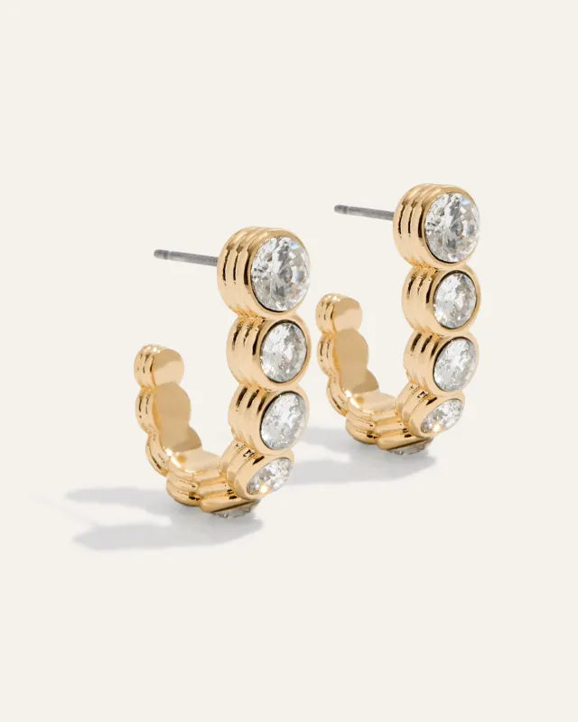 Ava Hoops | Diamond made by Stella & Dot