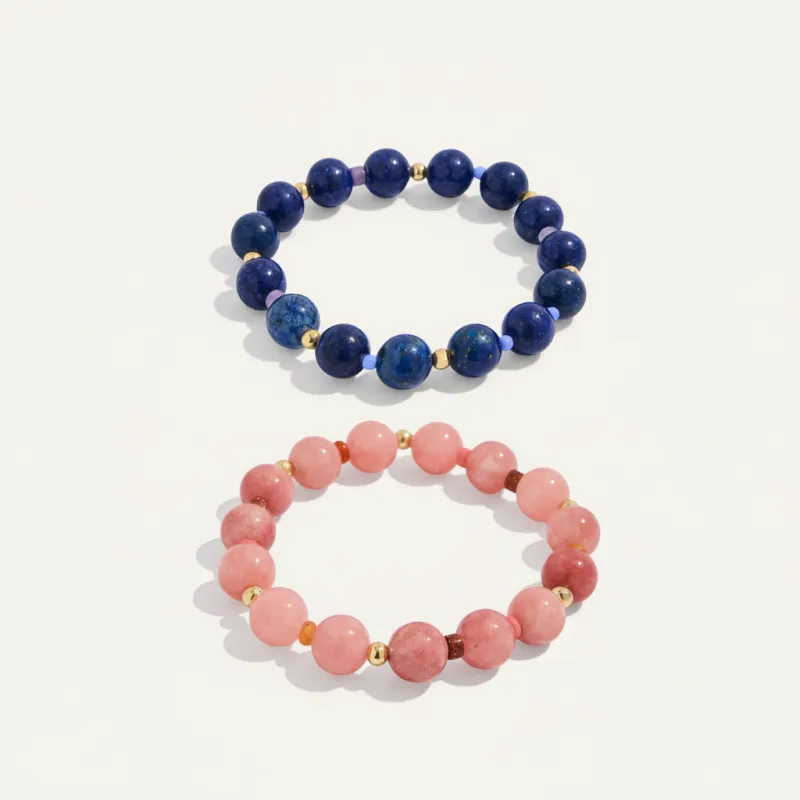Dot Gemstone Stretch Bracelets made by Stella & Dot