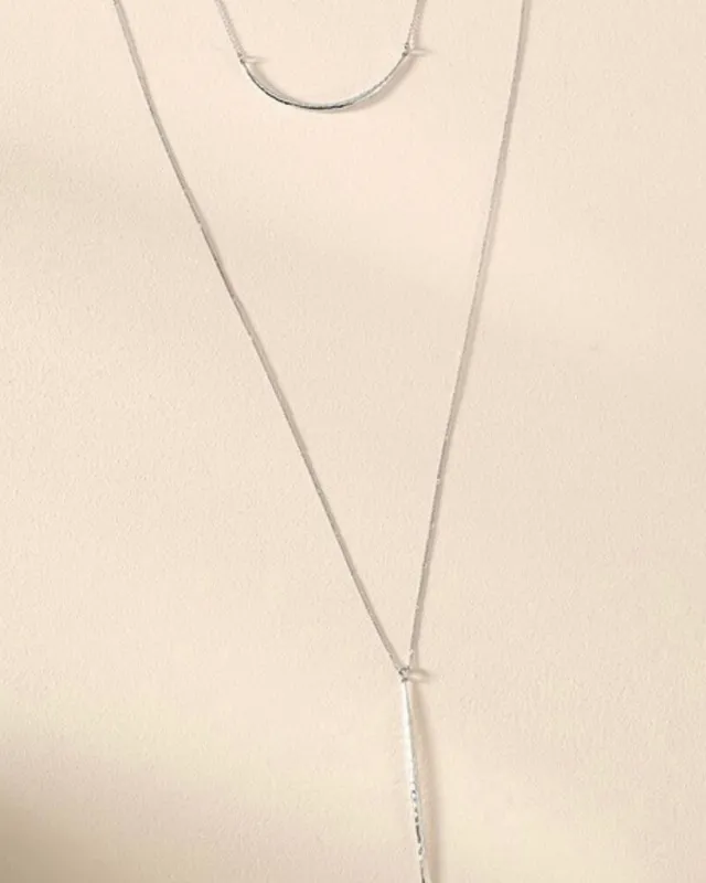 Kari Layered Necklace | Silver made by Stella & Dot