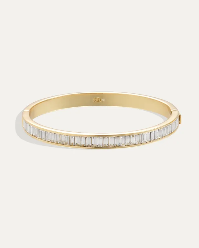 Channel Set Cuff Bracelet made by Stella & Dot