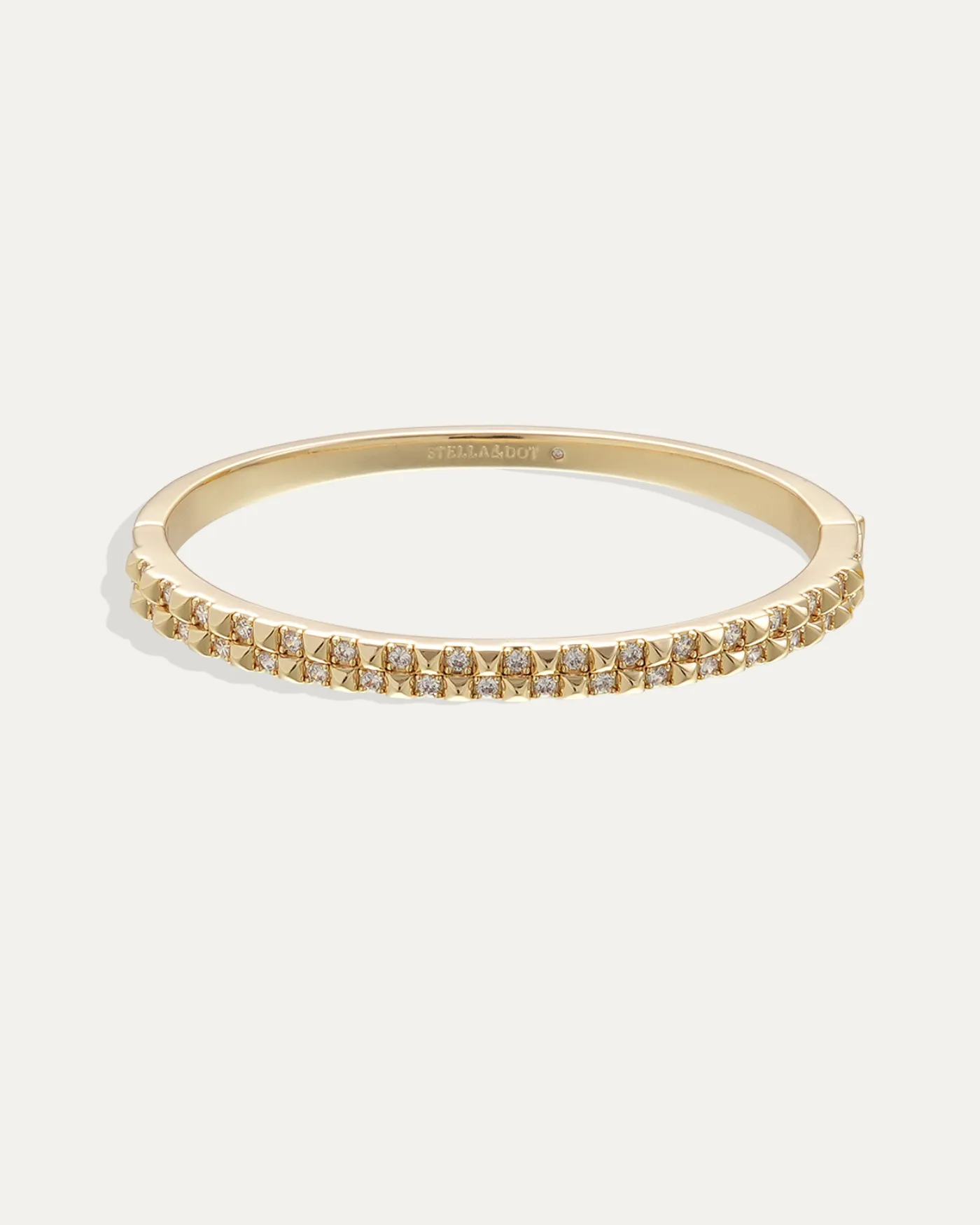 Vivienne Studded Pavé Cuff Bracelet sold by Stella & Dot