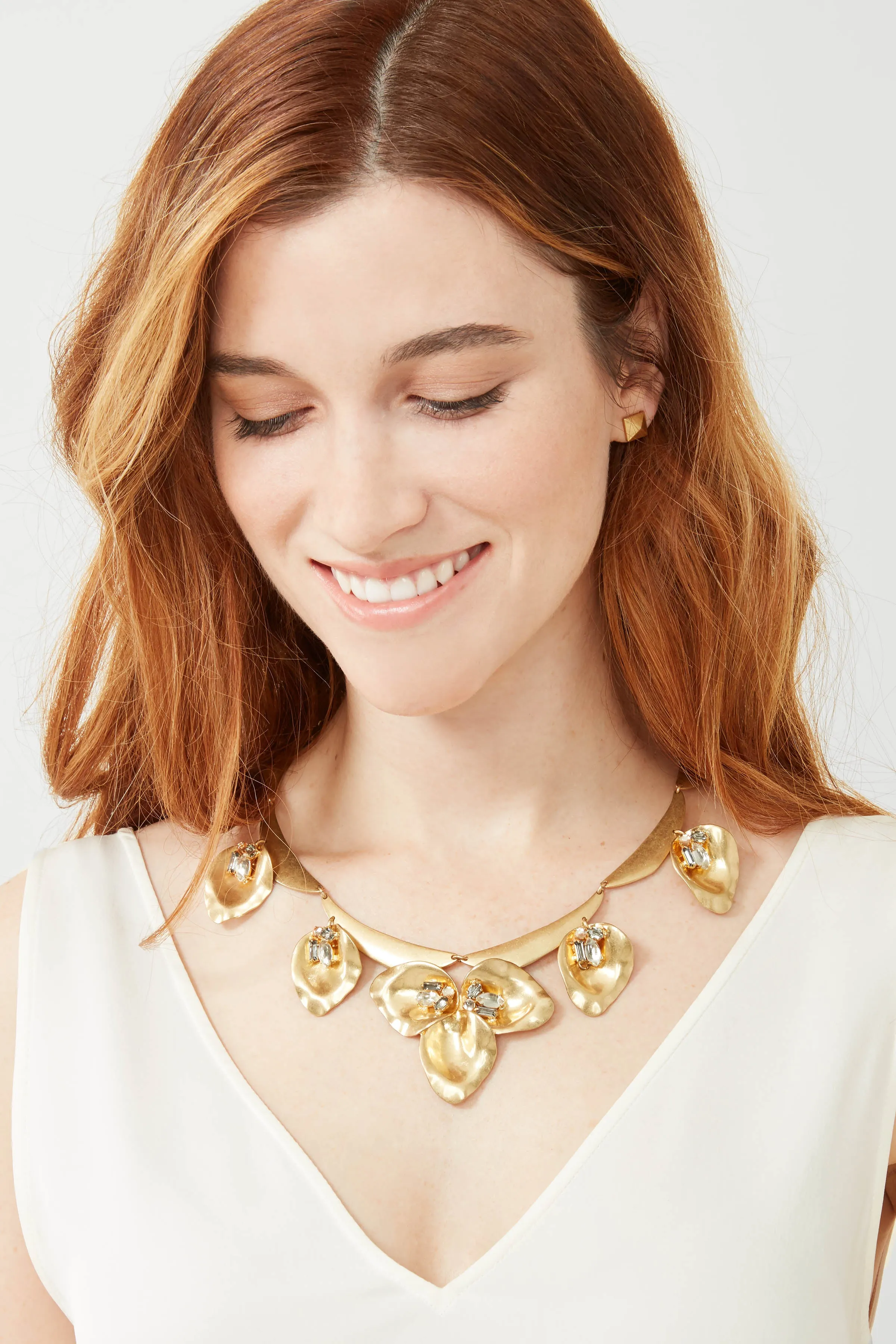 Dannika Floral Necklace sold by Stella & Dot product image thumbnail 2