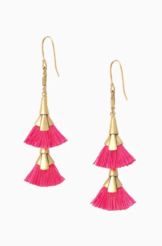 Eden Tassel Chanelider Earrings made by Stella & Dot