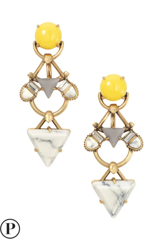 Pavillion Chandelier Versatile Earrings made by Stella & Dot