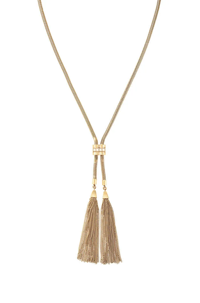 Jacqueline Tassel Necklace sold by Stella & Dot