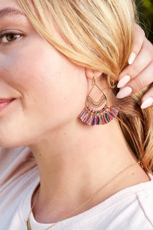 Roman Chandelier Earrings made by Stella & Dot