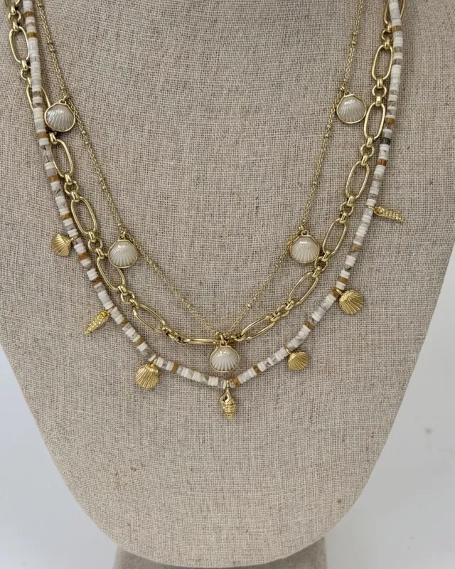 Never Released! Beach Strands Triple Layered Necklace made by Stella & Dot