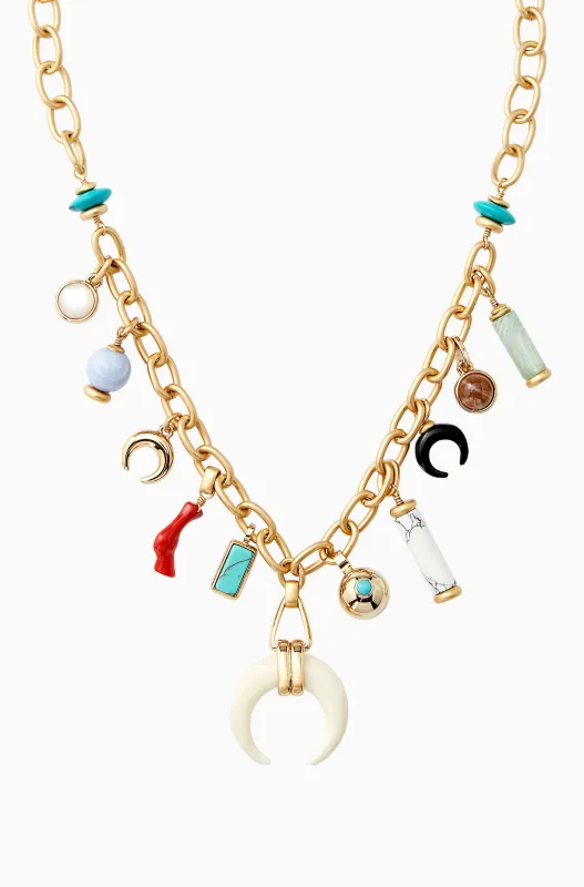 Leyla Charm Necklace made by Stella & Dot