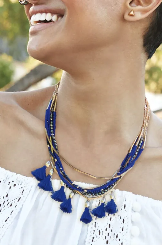 Tulum Tassel Necklace made by Stella & Dot