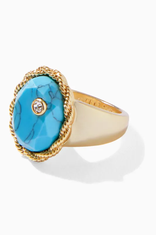 Gemstone Signet Ring made by Stella & Dot