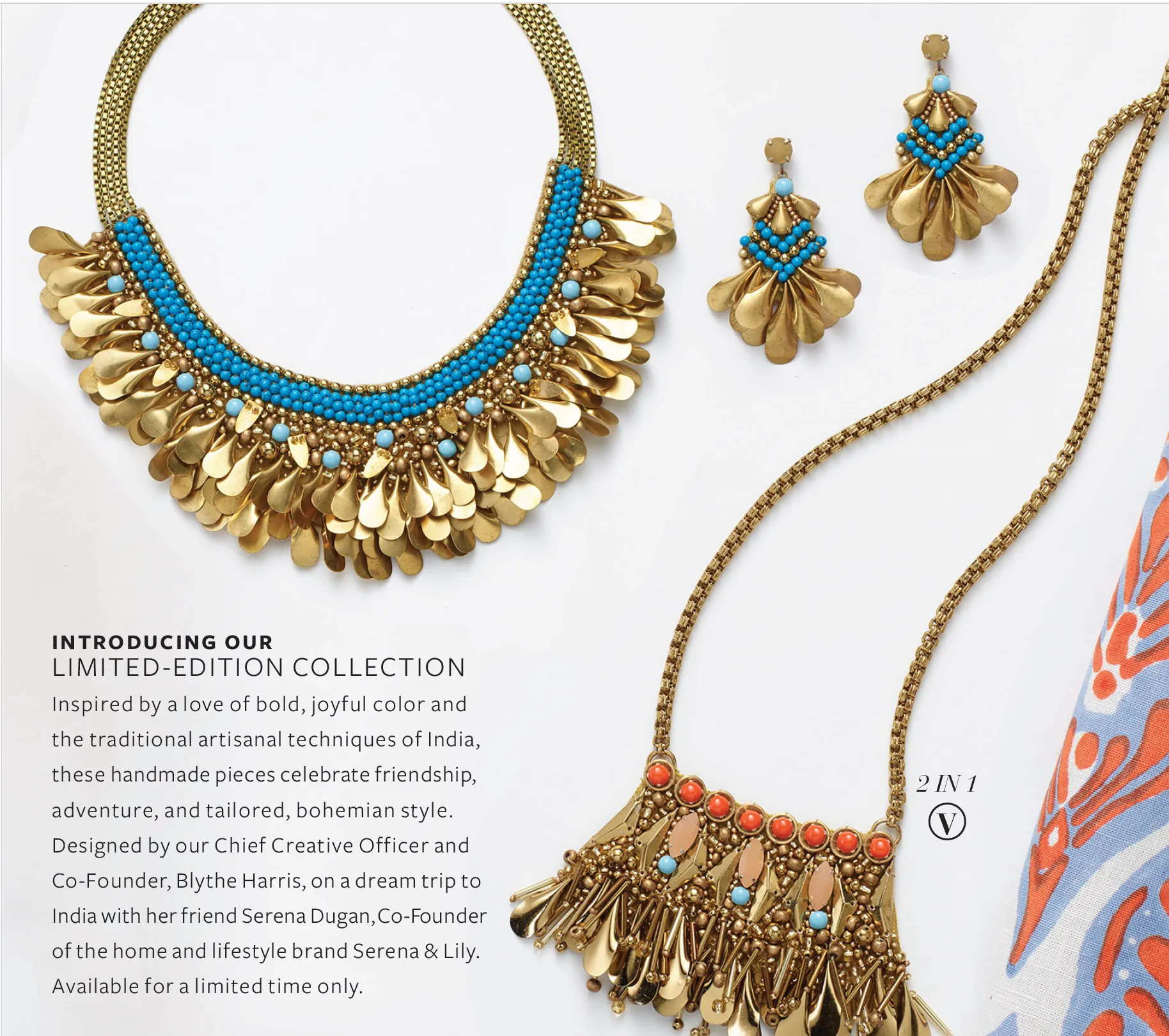 Pari Statement Earrings sold by Stella & Dot product image thumbnail 2