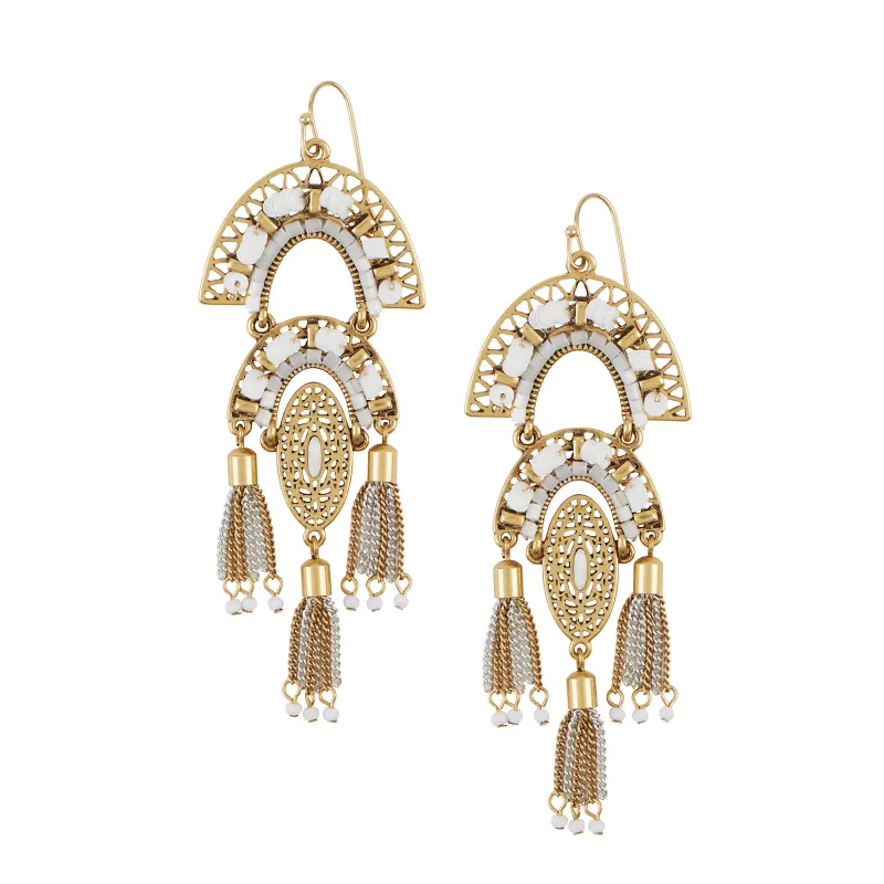 Mirage Chandelier Earrings made by Stella & Dot