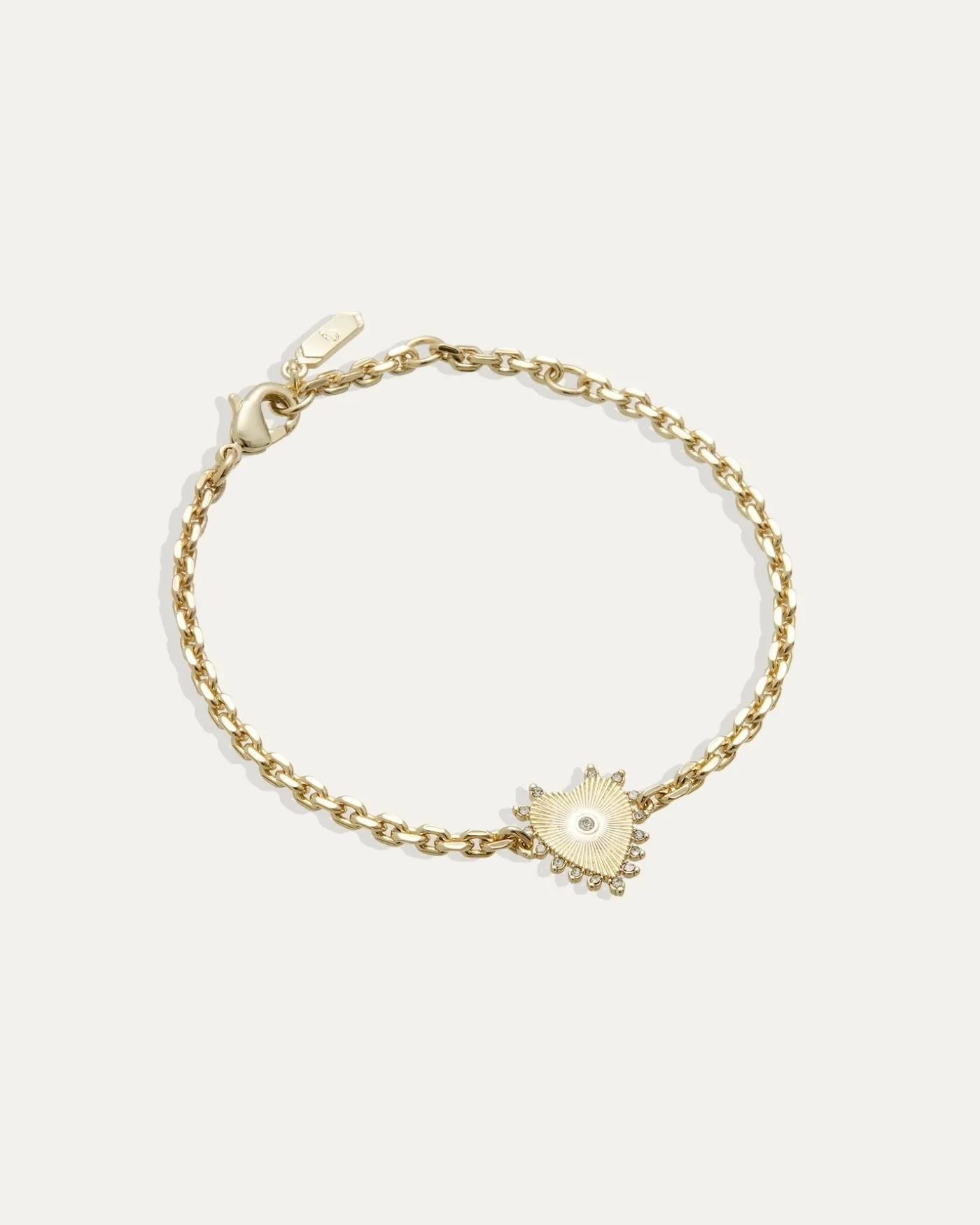 Stevie Heart Bracelet sold by Stella & Dot