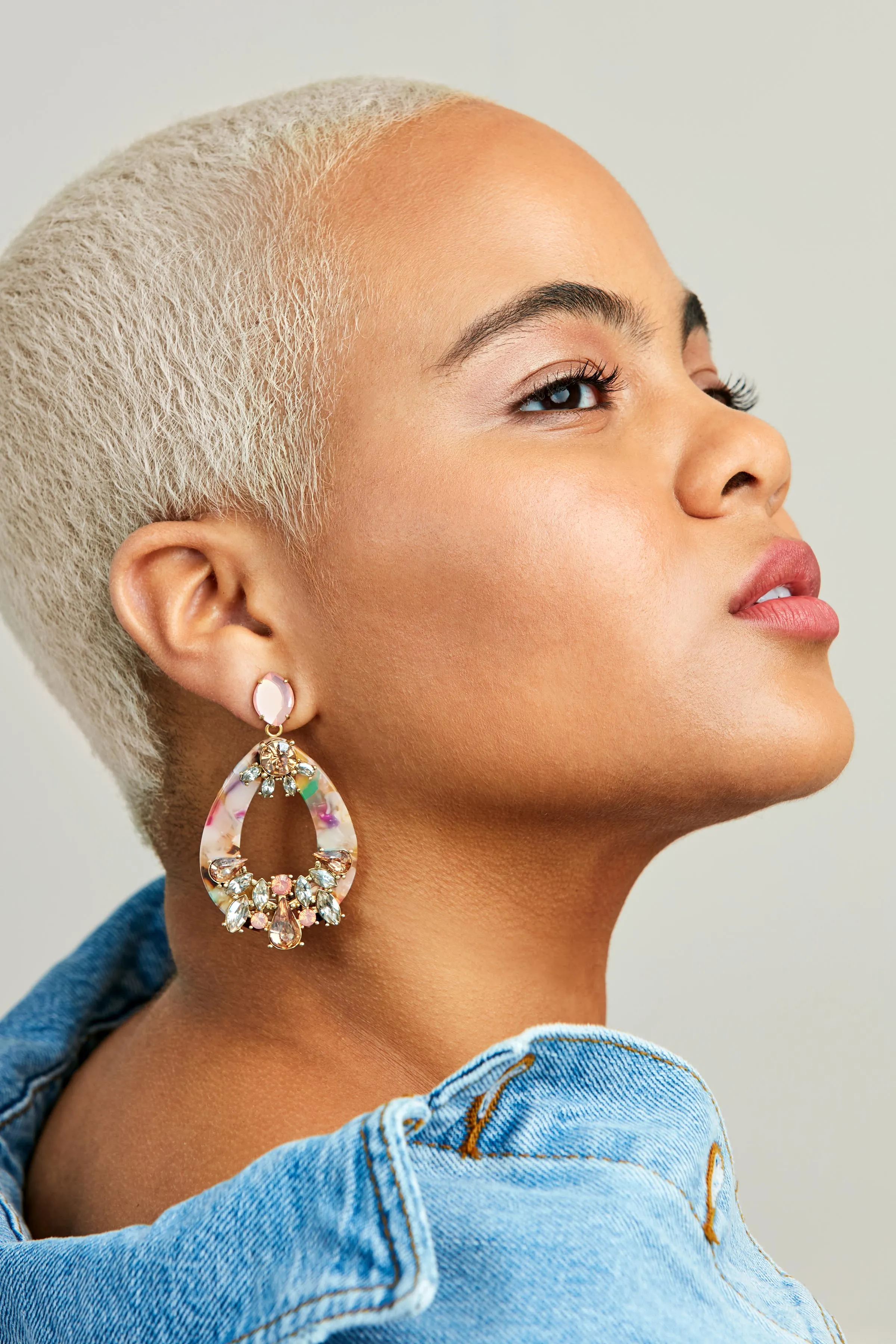 Sparkle Teardrops Earrings sold by Stella & Dot product image thumbnail 4