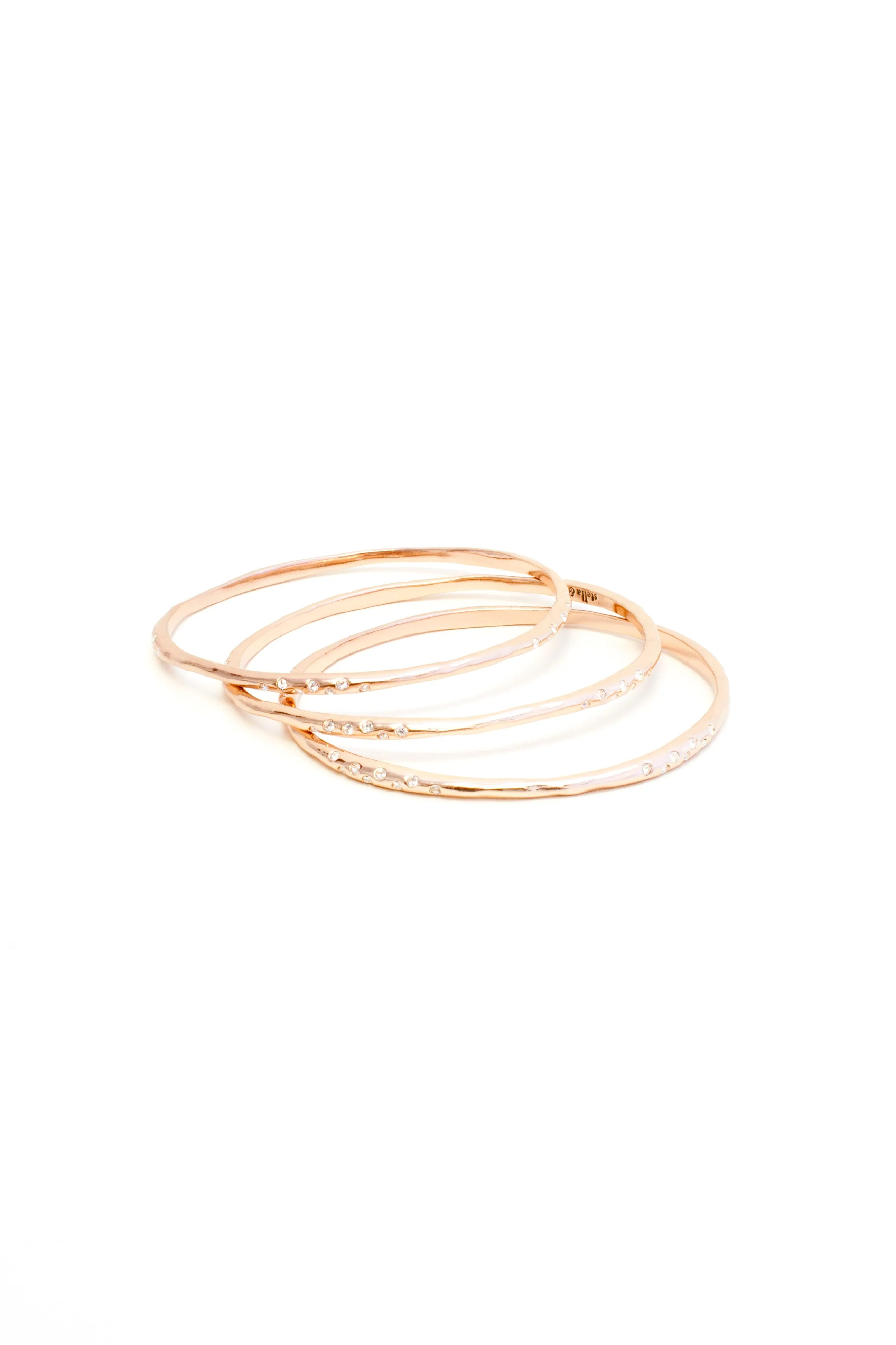Rhea Bangles - Rose Gold sold by Stella & Dot product image thumbnail 2