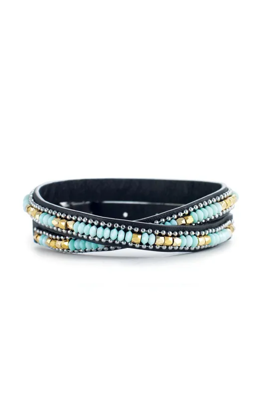 Siena Double Wrap Bracelet made by Stella & Dot