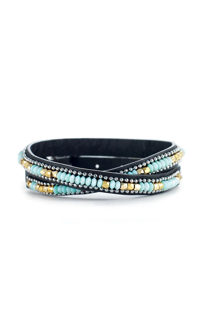 Siena Double Wrap Bracelet sold by Stella & Dot