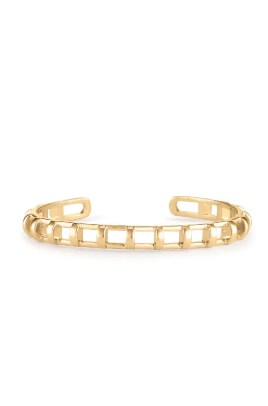 Cage Cuff - Gold made by Stella & Dot