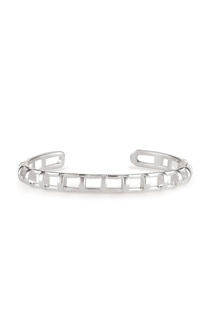 Cage Cuff - Silver sold by Stella & Dot