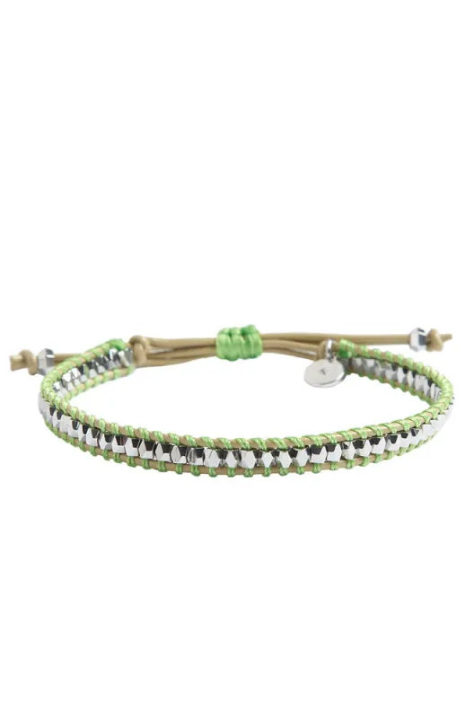 Wonderlust Single Wrap Bracelet - Green made by Stella & Dot