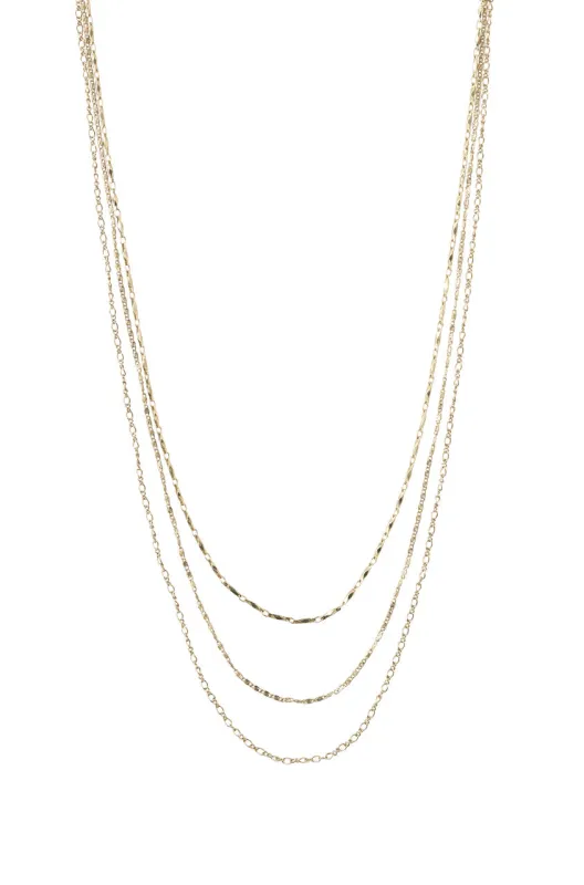 Libby Layering Necklace - Gold made by Stella & Dot