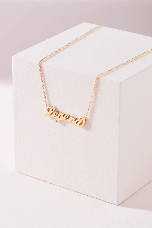 Oui Necklace in Silver made by Stella & Dot