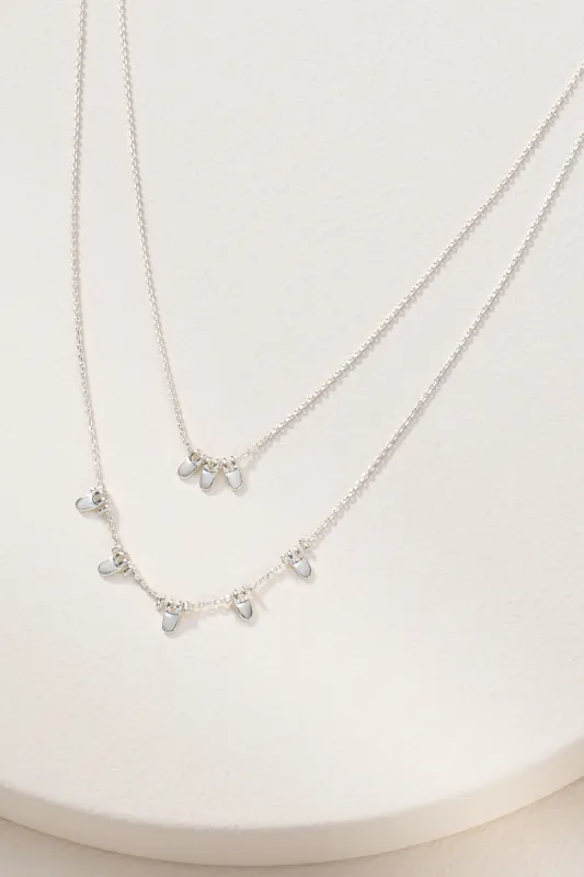 Delicate Petal Necklace - Silver made by Stella & Dot