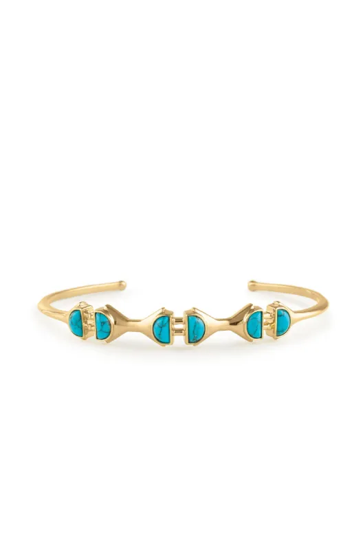Turquoise Stone Cuff - Hero made by Stella & Dot